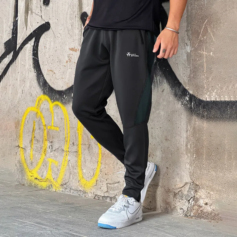 Panel Zip Pocket Stretch Sweatpants