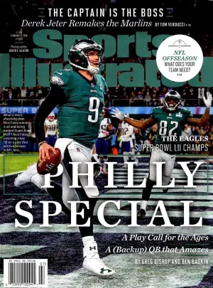 Philadelphia Eagles Super Bowl 52 Commemorative Sports Illustrated Magazine February 12 2018