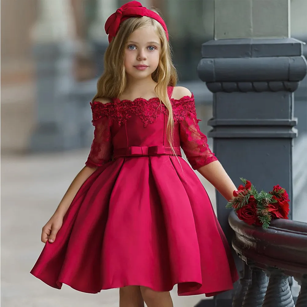 Princess Chic Dress -Kids Girls Dress -Toddler Clothes Children