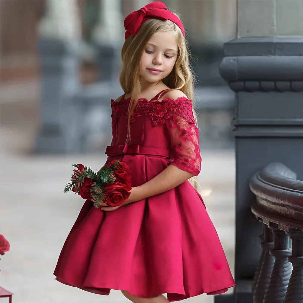 Princess Chic Dress -Kids Girls Dress -Toddler Clothes Children