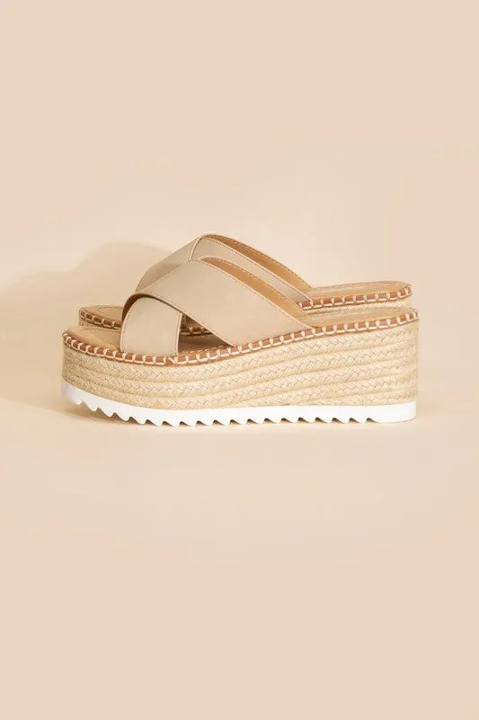 RAFFIA PLATFORM SLIDES