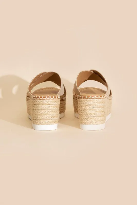 RAFFIA PLATFORM SLIDES