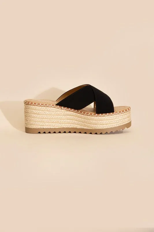 RAFFIA PLATFORM SLIDES