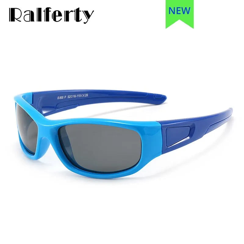 Ralferty Kids' Sunglasses Polarized Flexible Soft Unbreakable K800