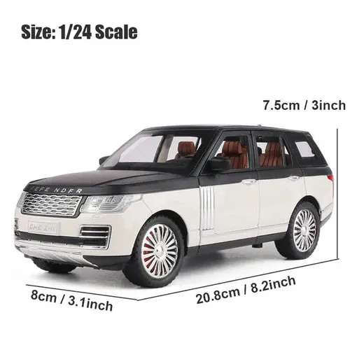 RANGE ROVER BIG SIZE 1:24 DIECAST METAL PULLBACK TOY CAR WITH OPENABLE DOORS & LIGHT, MUSIC BOYS CAR FOR KIDS BEST TOYS GIFTS TOYS FOR KIDS