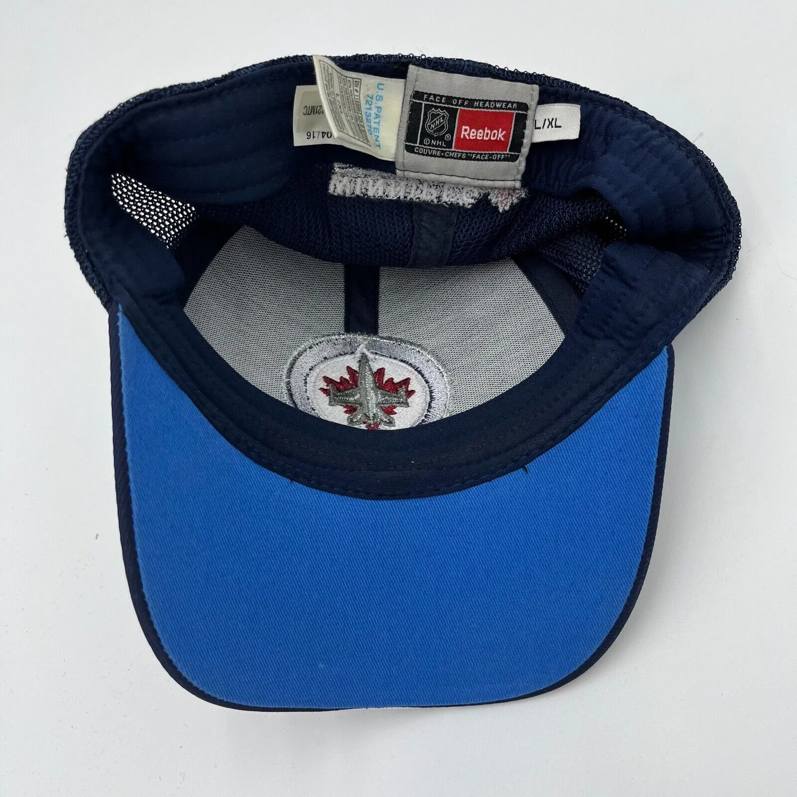 Reebok NHL Face Off Winnipeg Jets Mesh Cap L/Xl