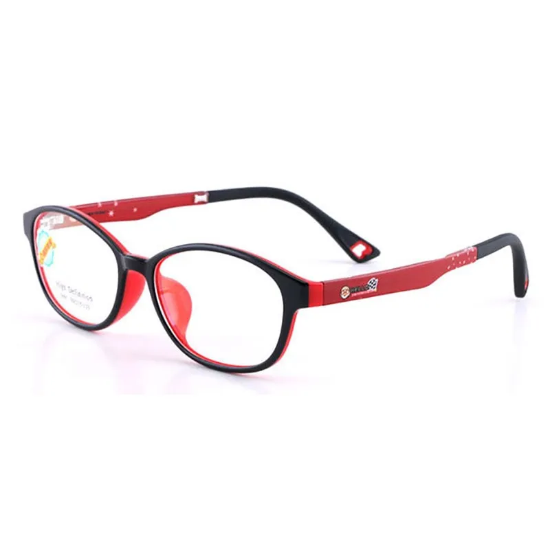 Reven Jate Unisex Children's Full Rim Oval Tr 90 Silicone Eyeglasses 5691