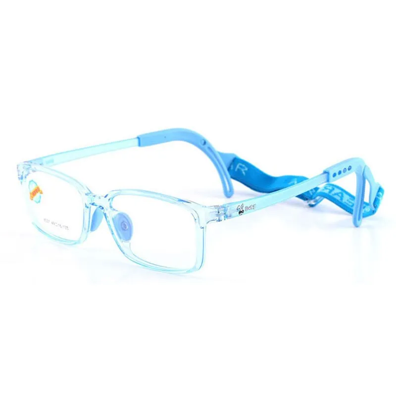 Reven Jate Unisex Children's Full Rim Square Tr 90 Silicone Eyeglasses 8537