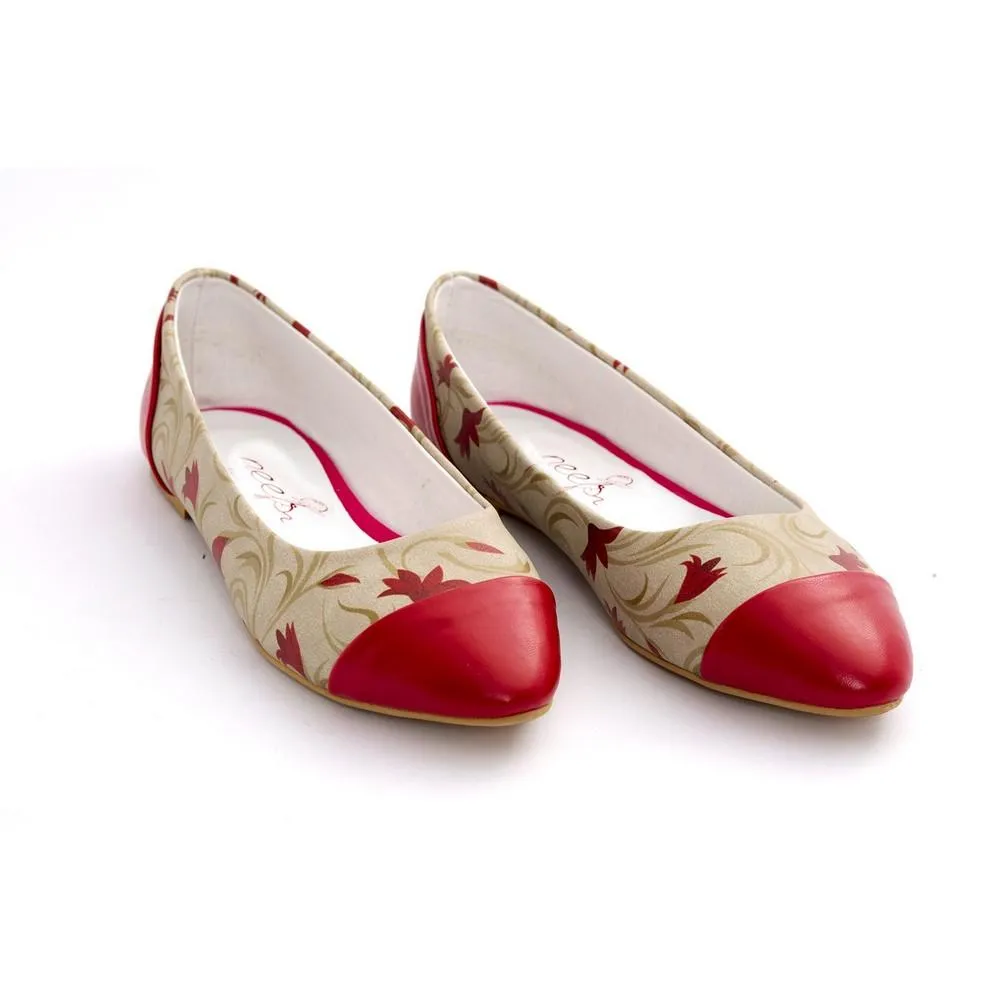 Rose Ballerinas Shoes NMS101