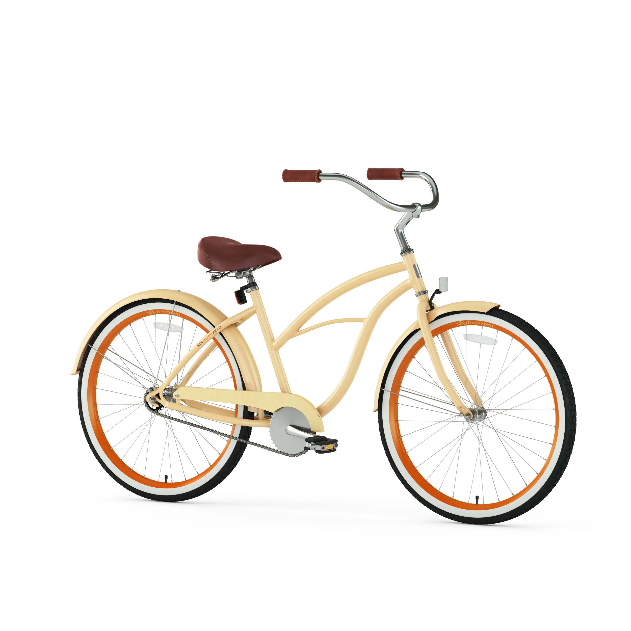 sixthreezero Scholar Women's 26" 21 Speed Beach Cruiser Bicycle