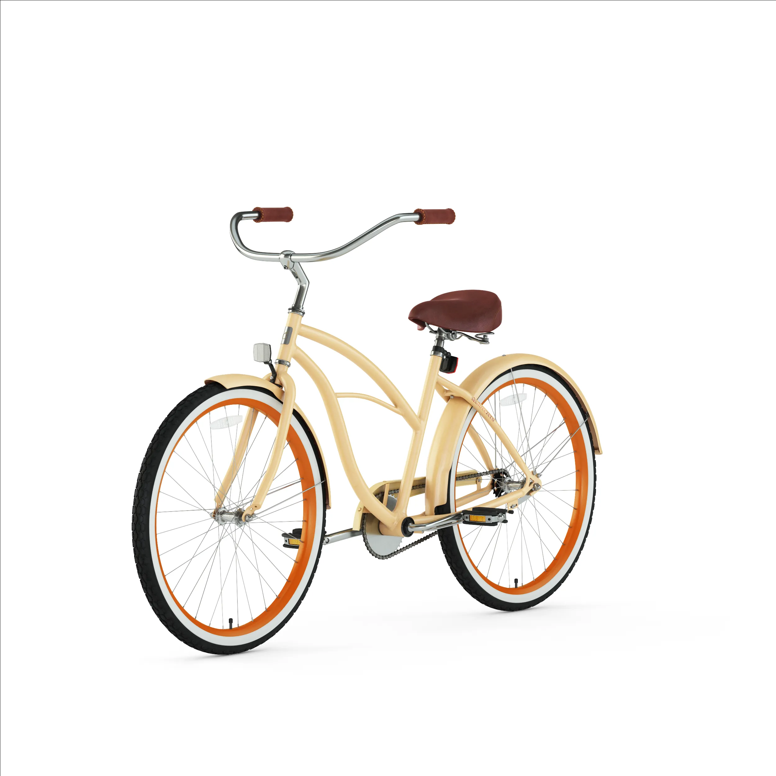 sixthreezero Scholar Women's 26" 21 Speed Beach Cruiser Bicycle