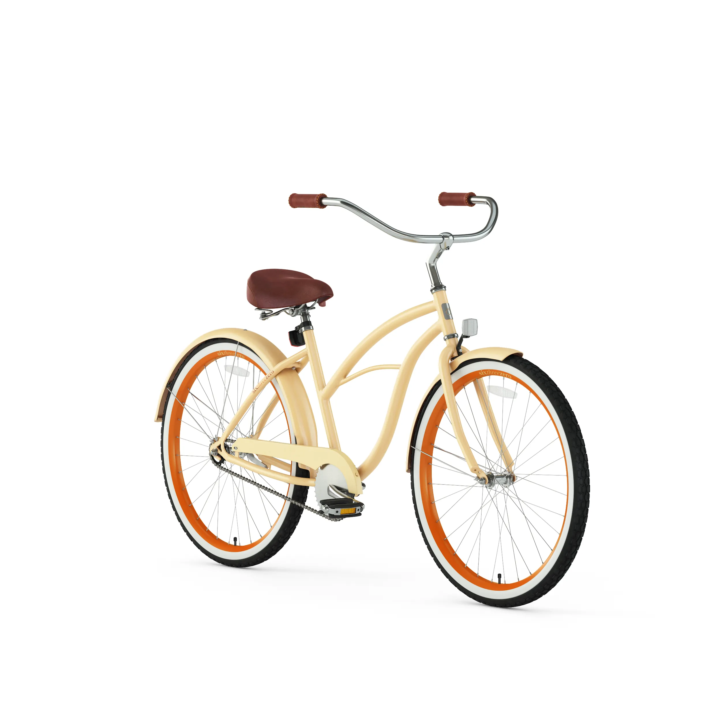 sixthreezero Scholar Women's 26" 21 Speed Beach Cruiser Bicycle