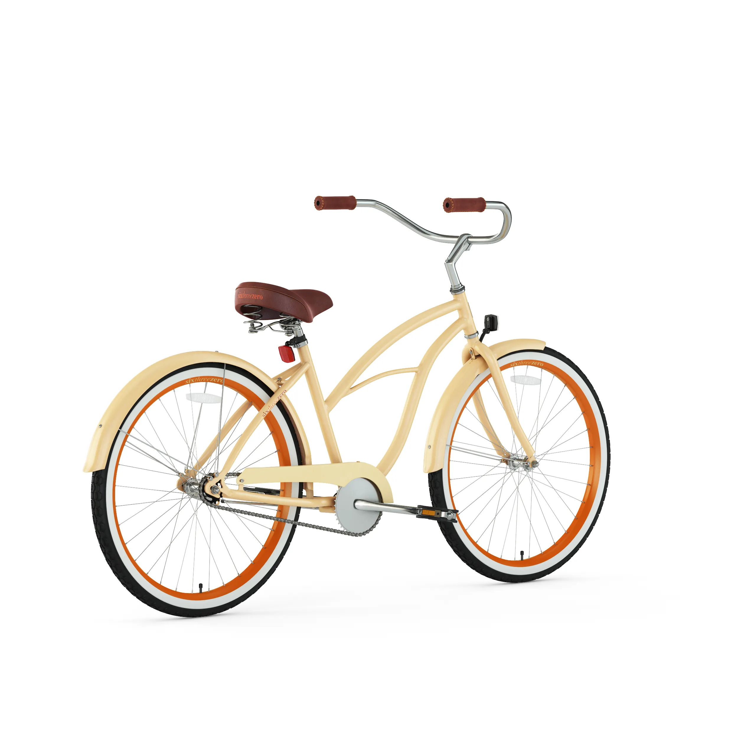 sixthreezero Scholar Women's 26" 21 Speed Beach Cruiser Bicycle