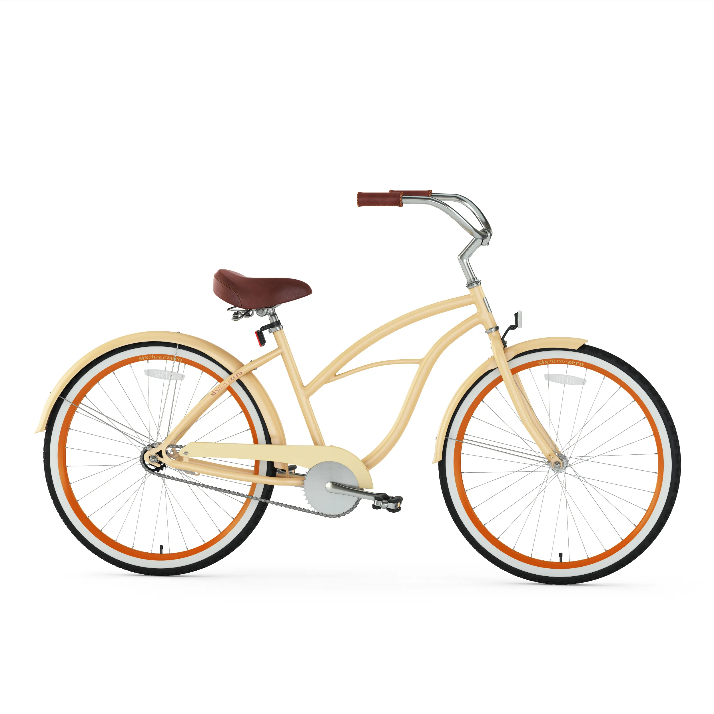 sixthreezero Scholar Women's 26" 21 Speed Beach Cruiser Bicycle