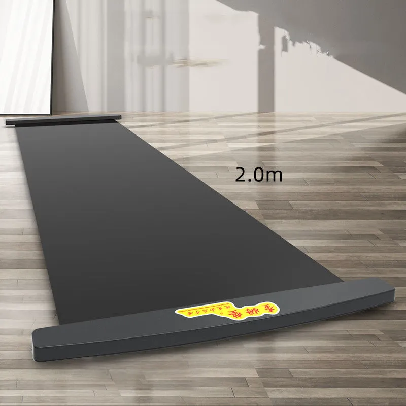 Slide Board Speed Skating Training Mat Sliding Board  Portable Sliding Board For Leg Exercise Ice Hockey Short Track Home Gym Fitness Practice