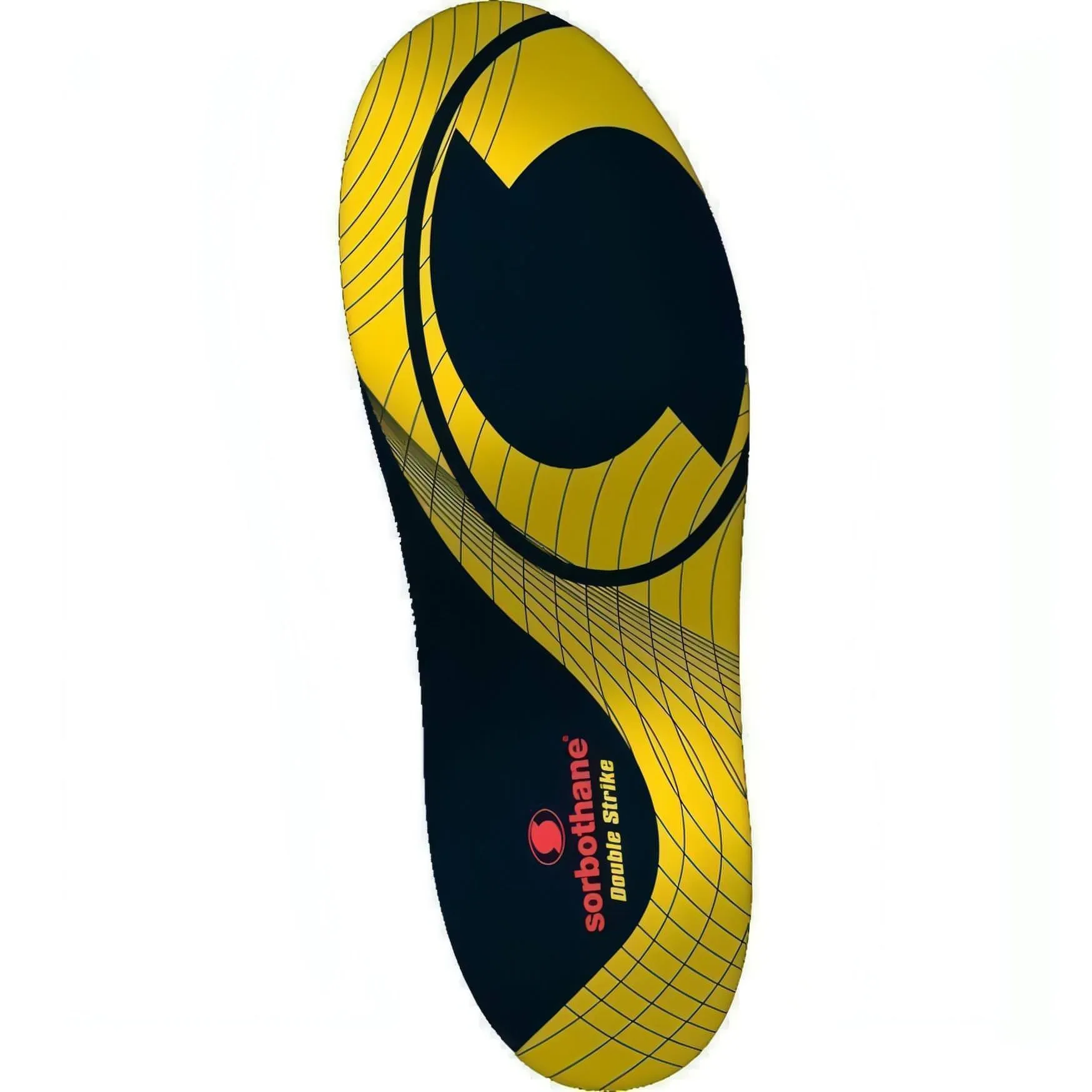 Sorbothane Shock Stopper Double Strike Insole - Yellow