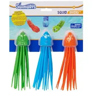 Swimways Squid Divers Pack of 3