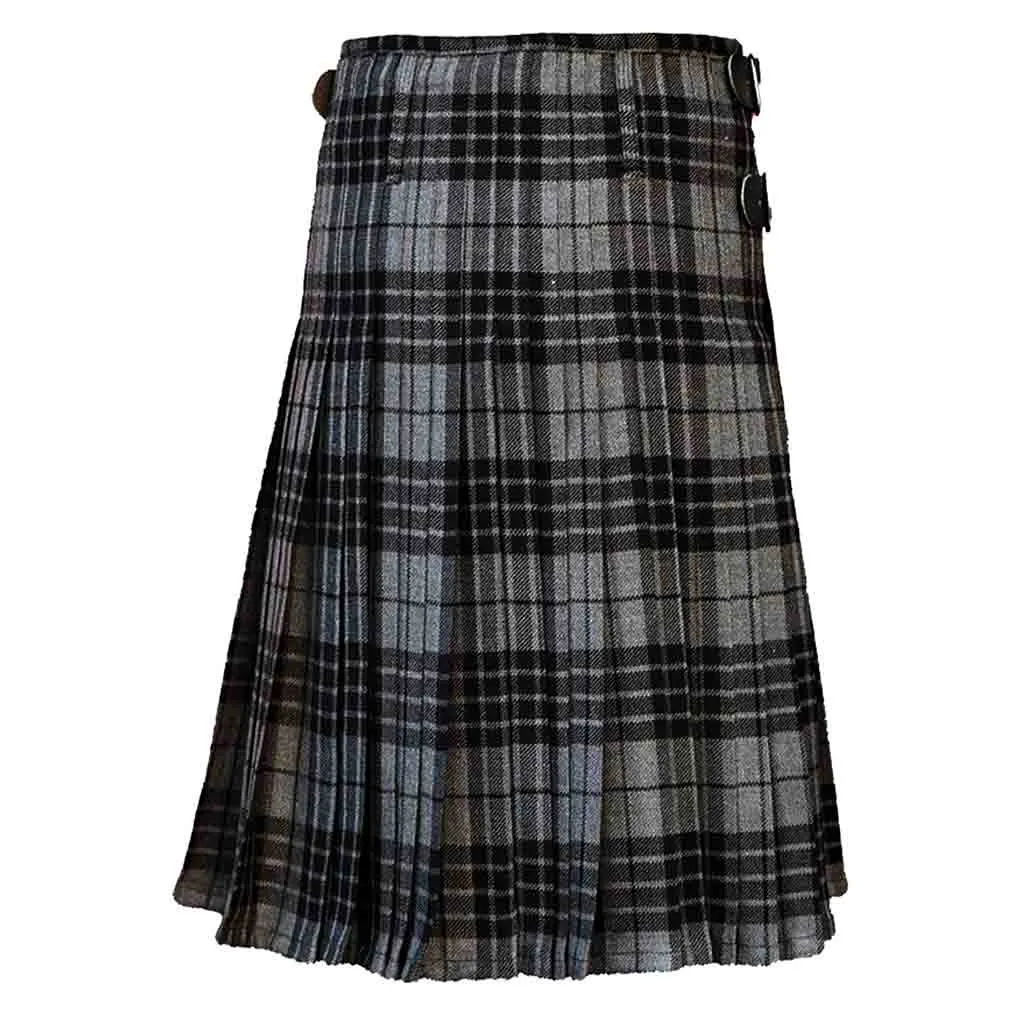 Tartan Kilt Grey Watch 8 Yards