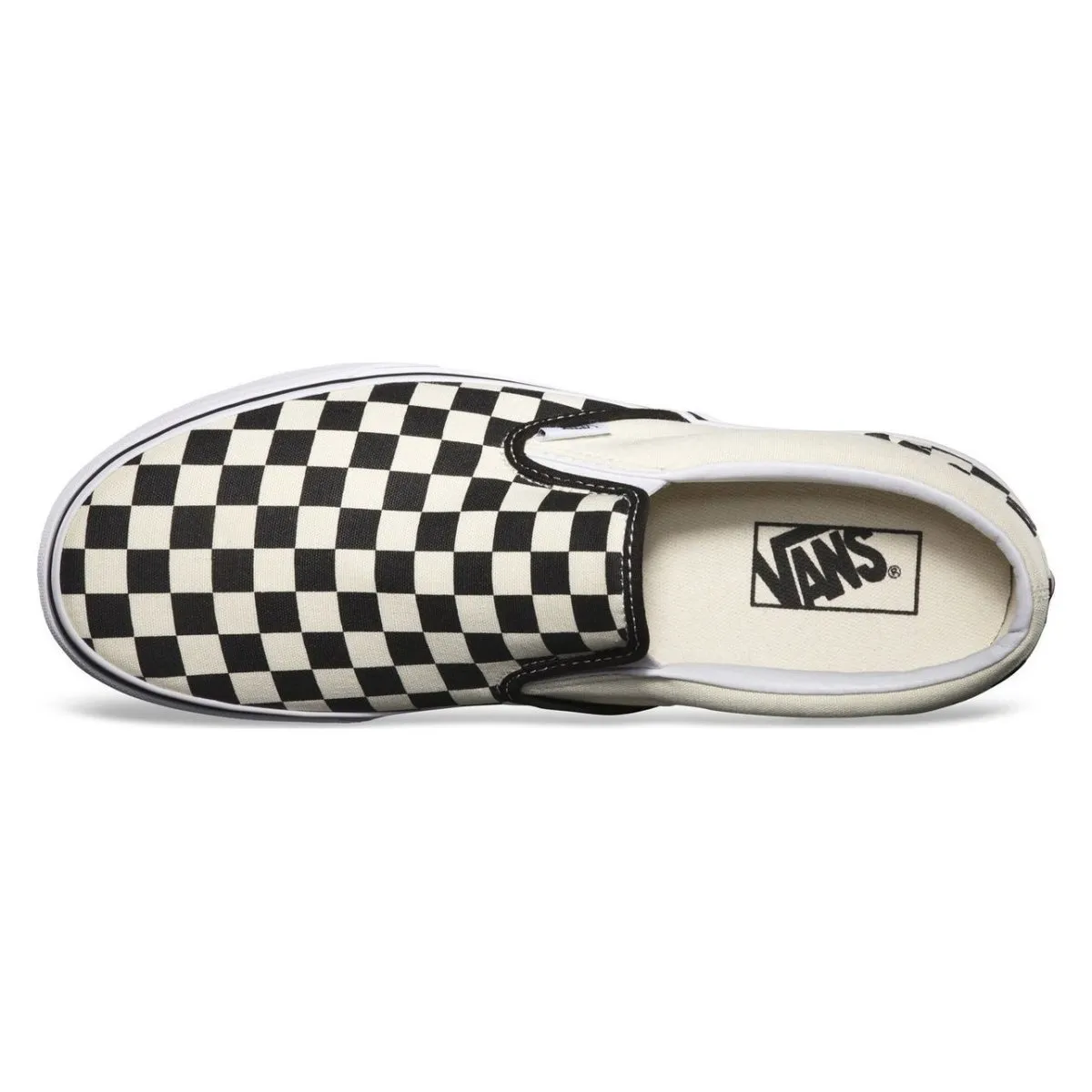 Vans Unisex Checkerboard Slip-On Black/Off White