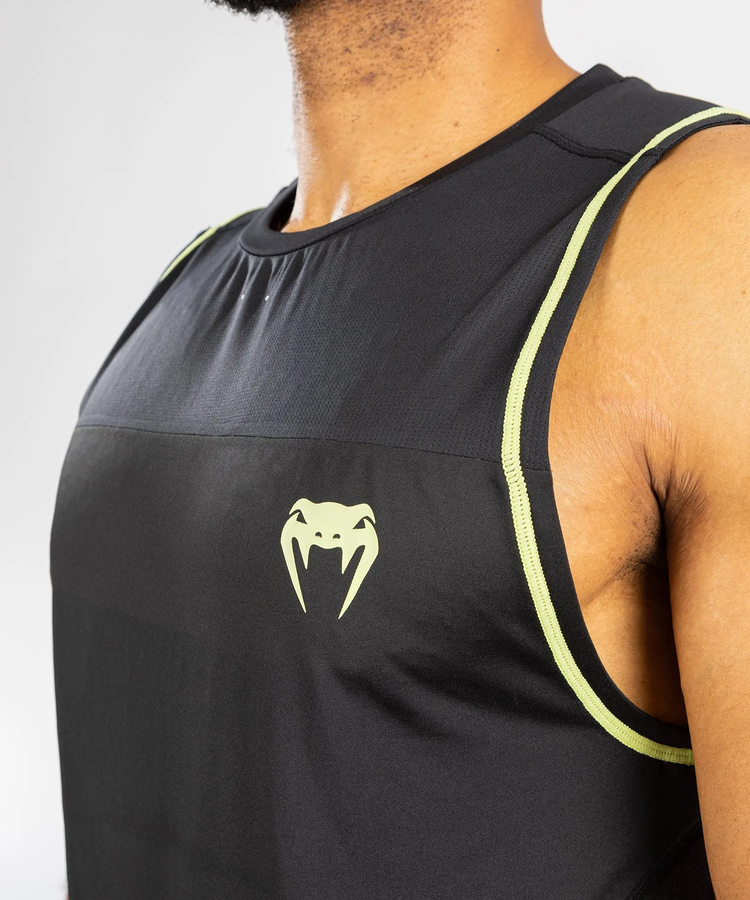 Venum Fusion 2.0  Men’ Dry-Tech Tank Top - Black/Yellow