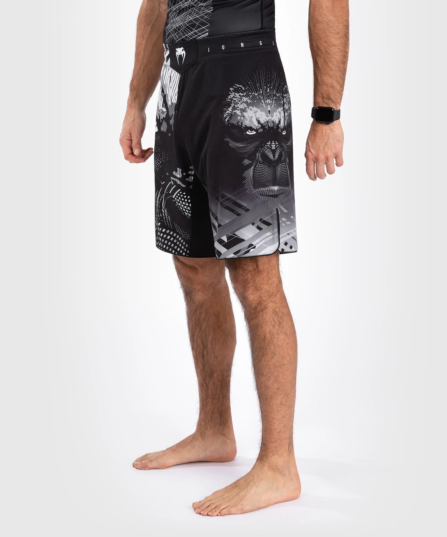 Venum Gorilla Jungle Fightshort - Black/White