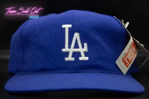 Vintage American Needle Los Angeles Dodgers Plain Logo Snapback Hat MLB