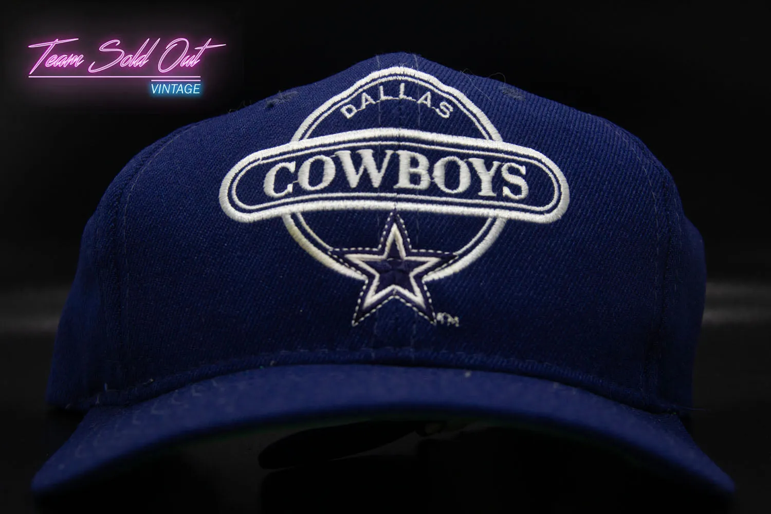 Vintage Sports Specialties Dallas Cowboys Circle Logo Snapback Hat NFL