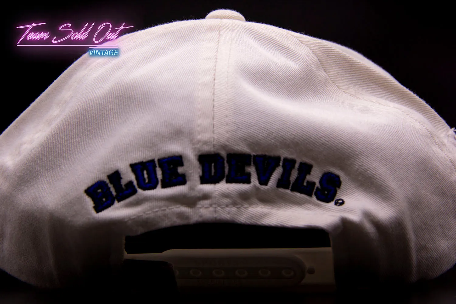 Vintage Sports Specialties Duke Blue Devils Plain Logo Snapback Hat NCAA