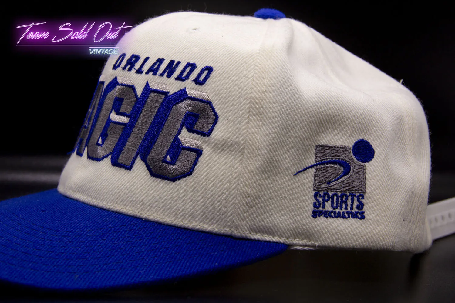 Vintage Sports Specialties Orlando Magic Shadow Snapback Hat NBA