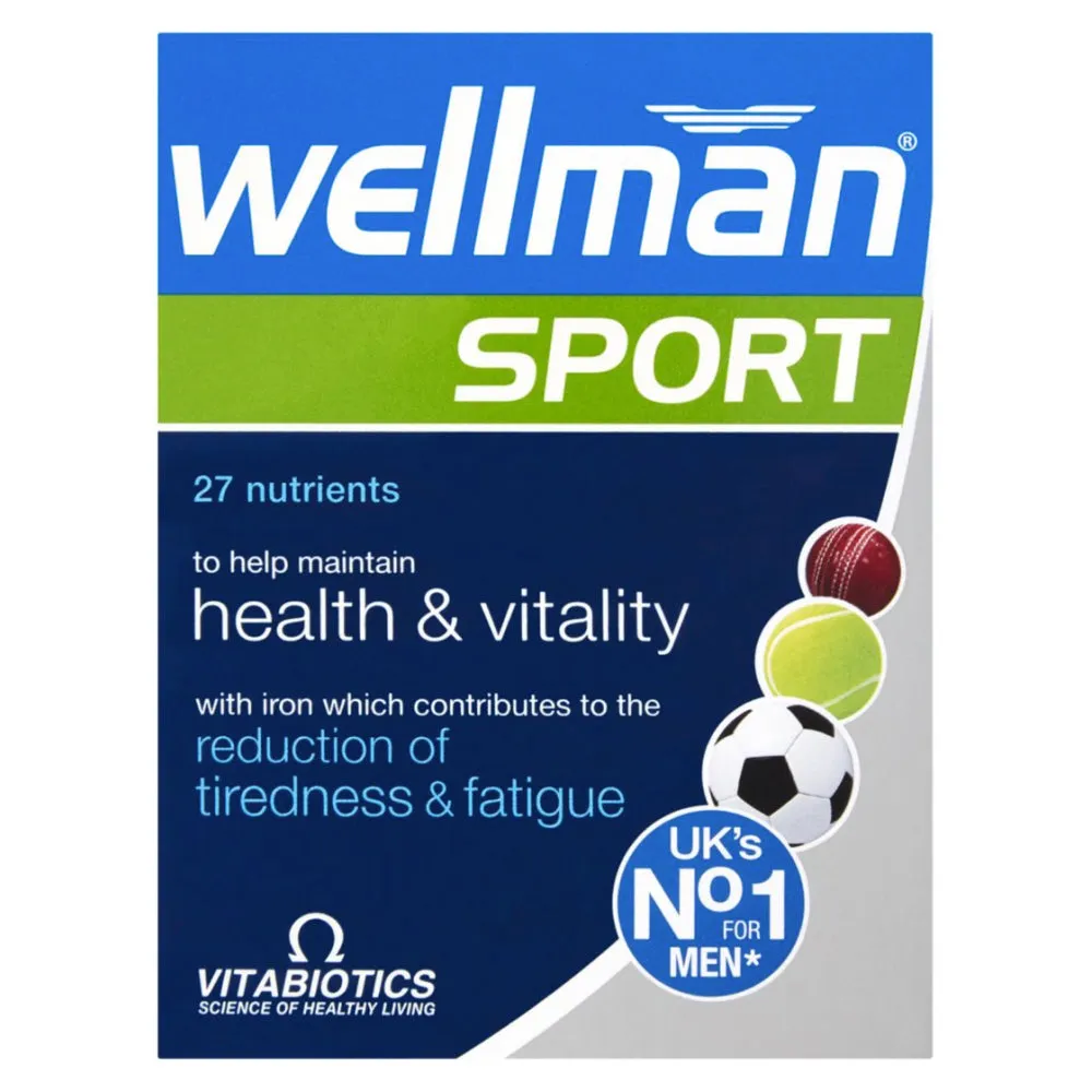 Vitabiotics Wellman Sport - 30 Tablets