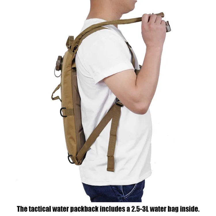 Water Bag Hydration Backpack Outdoor Camping Nylon Camel Water Bladder Bag For Cycling(CP camouflage)