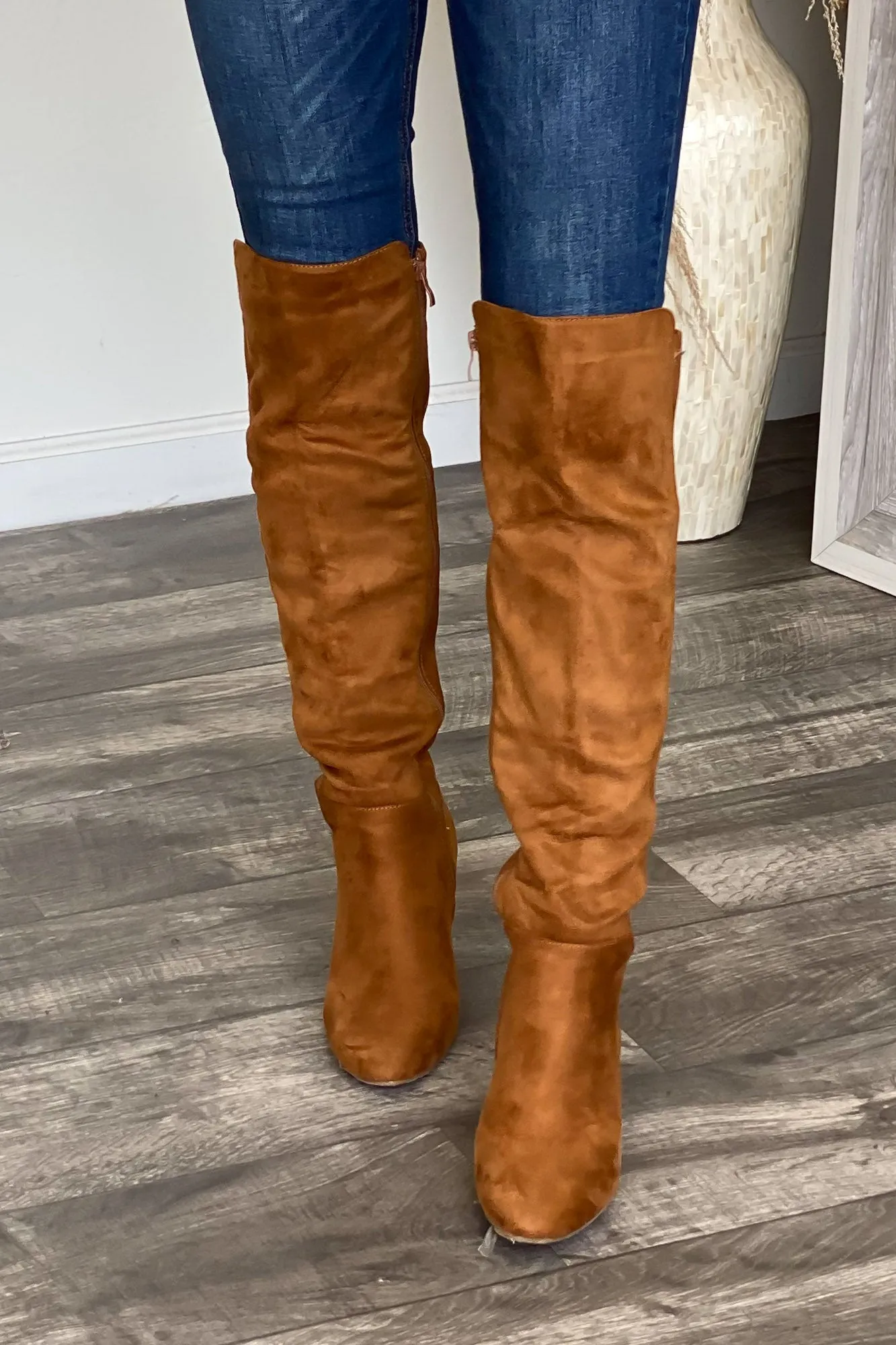 Whiskey Girl Boots: Tan