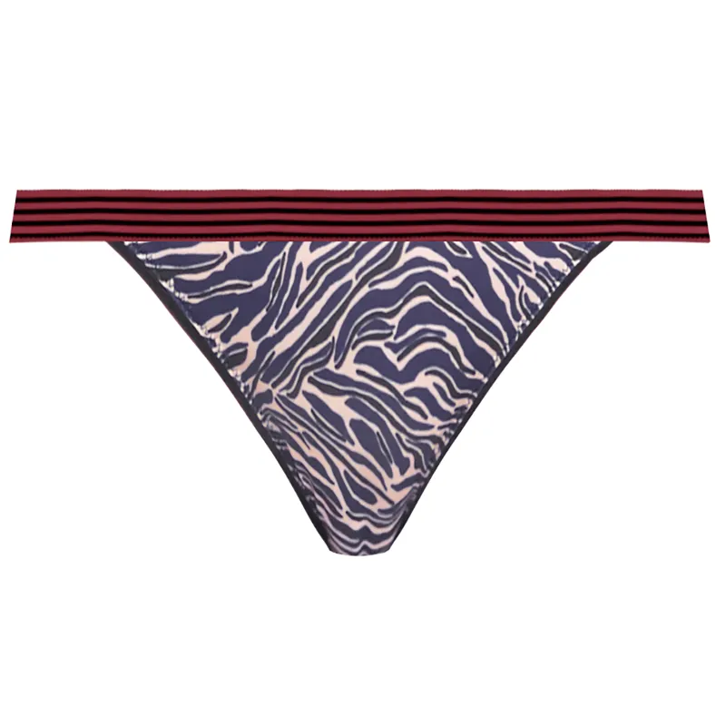 Wild Black Zebra Brief - Freya