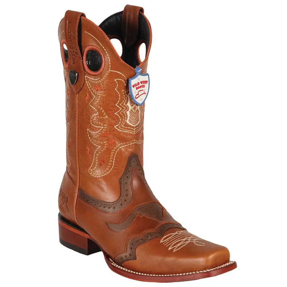 Wildcat Mens Square Toe Boots