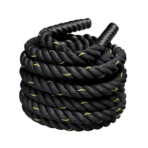 YALLA HomeGym Battle Rope, 12 Meter, 38MM Diameter Exercise Training Rope, Workout Ropes for Core Strength, Home Gym & Outdoor Workout